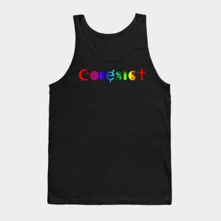 Coresist Interfaith Rainbow Tank Top